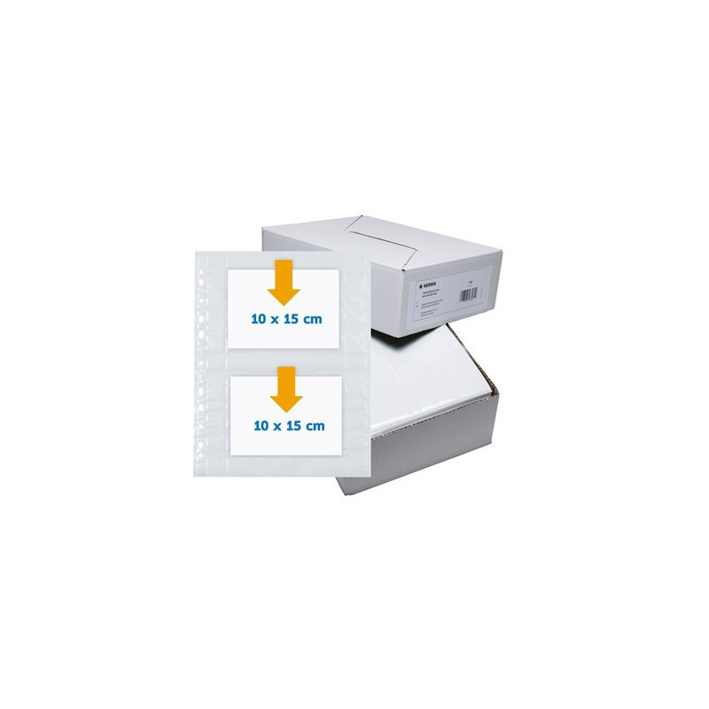 HOUSSE HERMA POUR PHOTO 10X15CM 250PCS