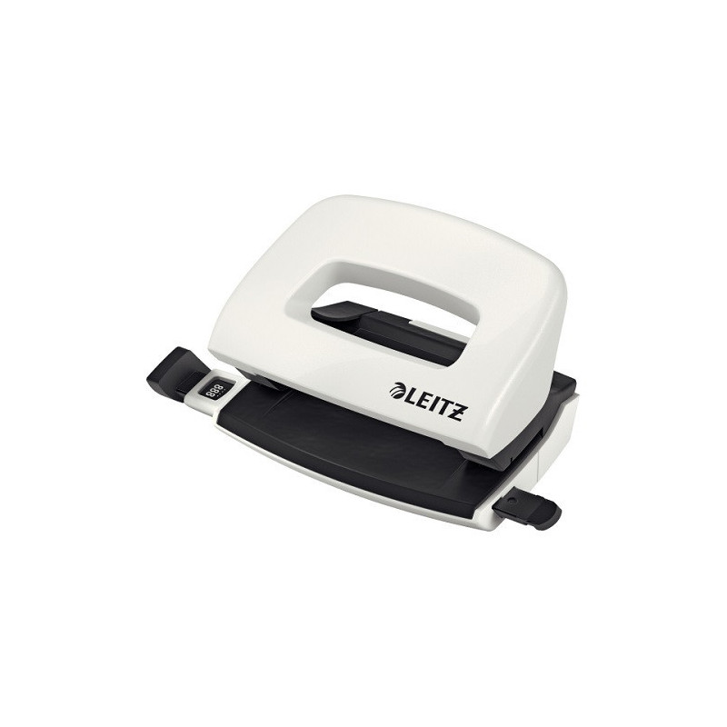 PERFORATEUR LEITZ 5060 MINI NEXXT BLANC METAL 10FLS