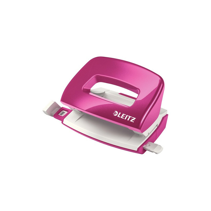 PERFORATEUR LEITZ 5060 MINI NEXXT ROSE METAL 10FLS