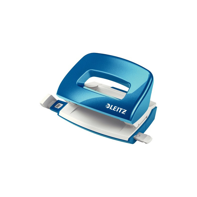 PERFORATEUR LEITZ 5060 MINI NEXXT BLEU METAL 10FLS