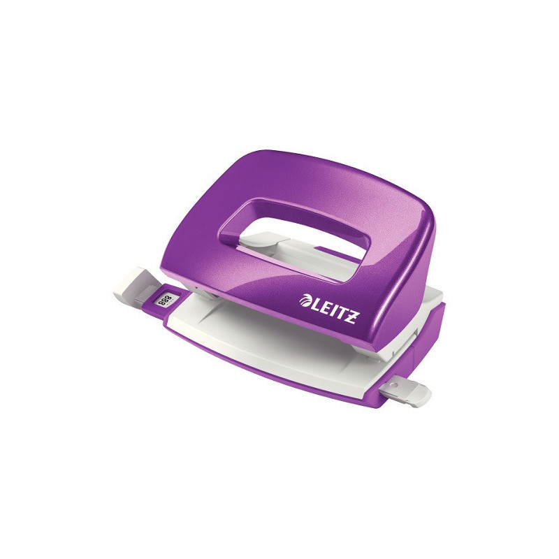 PERFORATEUR LEITZ 5060 MINI NEXXT POURPRE METAL 10FLS
