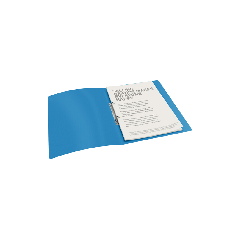 CLASSEUR ESSELTE PP VIVIDA 2AN. 16MM BLEU