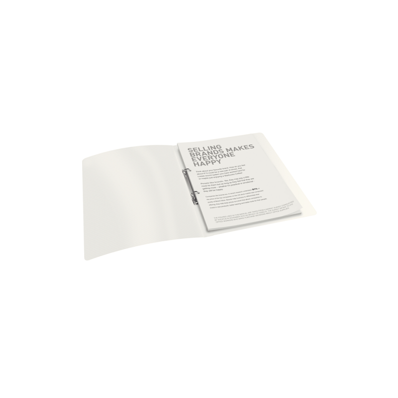 CLASSEUR ESSELTE PP VIVIDA 2AN. 16MM BLANC