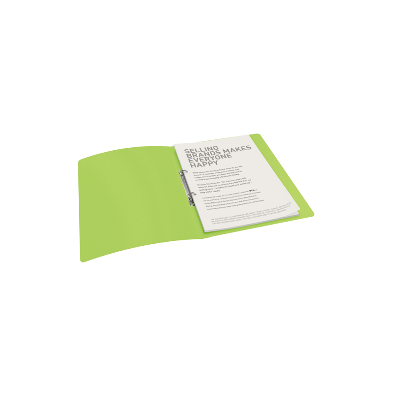 CLASSEUR ESSELTE PP VIVIDA 2AN. 16MM VERT
