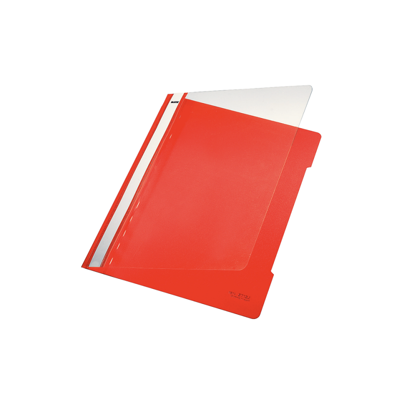 FARDE A GLISS. PLAST. A4 LEITZ 4191 ROUGE CLAIR