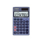 CALCULATRICE POCHE 12 CHIF. CASIO BLEU
