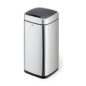 POUBELLE AUTOMATIQUE DURABLE AVEC SENSOR NO TOUCH 21L. ARGENT METALLISE