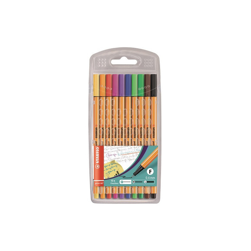 FINELINER STABILO POINT 10PCS