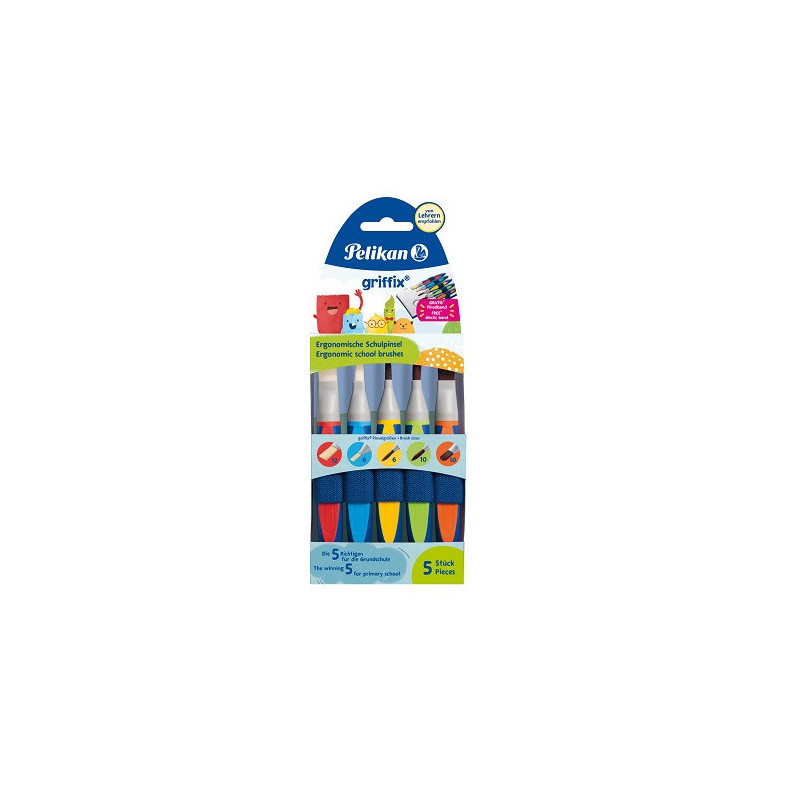 PINCEAU PELIKAN AQUA. GRIFFIX 5PCS BLISTER (100401604)