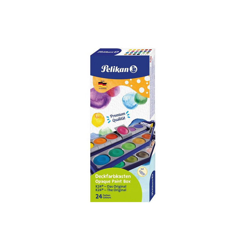 GOUACHE PELIKAN 24 PASTILLES 735K/24 (400144846)