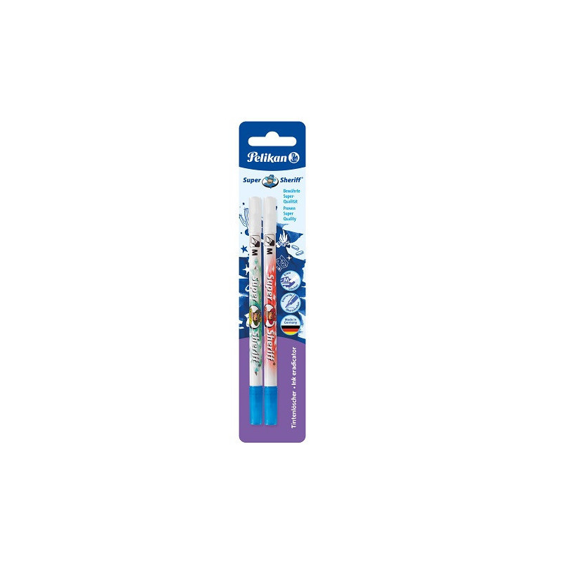 EFFACEUR PELIKAN M SUPERSHERIFF 2PCS BLISTER (300010806)