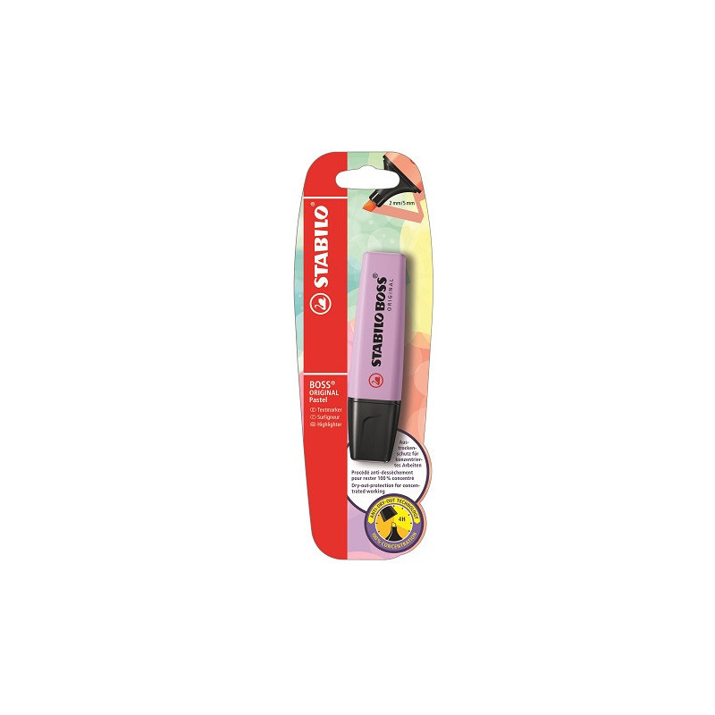 SURLIGNEUR STABILO BOSS LILAC HAZE BLISTER