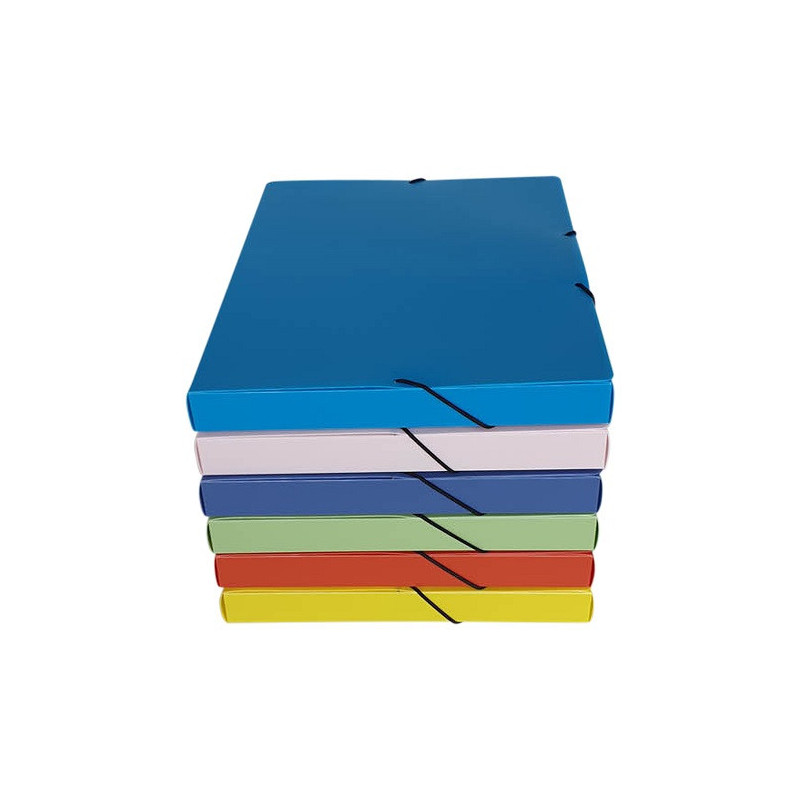 BOXE CLASSEM. A4 25MM SORBET ASS.