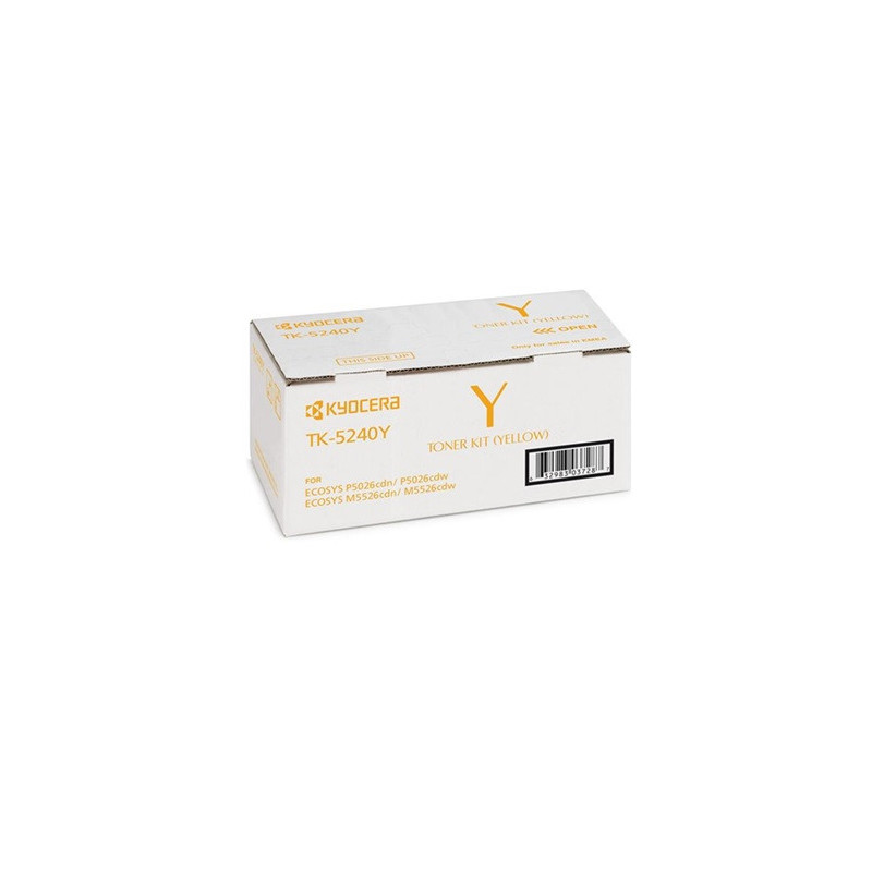 CARTOUCHE IMP. KYOCERA M5526CDN JAUNE 3000P.
