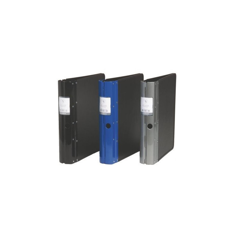 CLASSEUR AGRIPPA METAL 4 ANN. 80MM NOIR