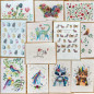 CARTE A PLANTER ANIMAUX ASS.