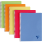 CAHIER CLAIREF. REL.INT. A4 QUAD. 90FLS ASS.