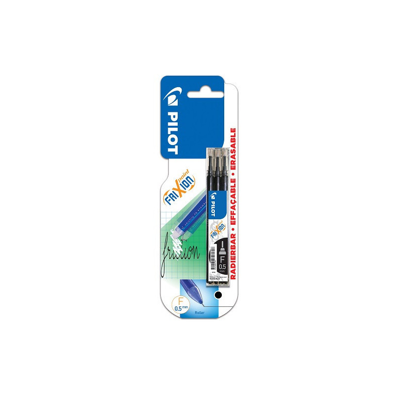 MINE PILOT FRIXION POINT 0,5 NOIR 3PCS BLISTER