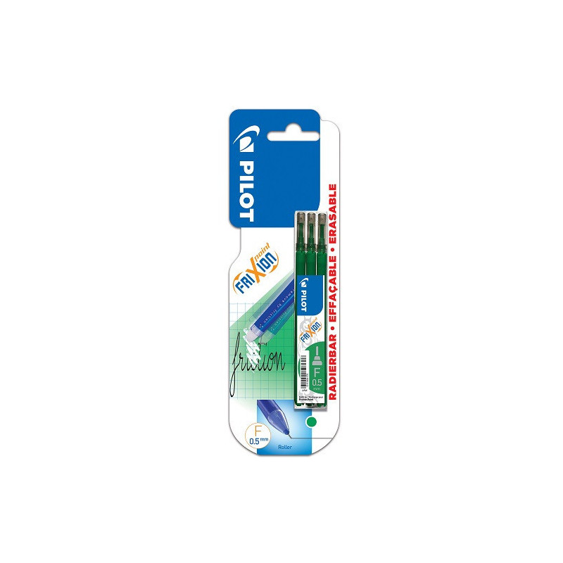 MINE PILOT FRIXION POINT 0,5 VERT 3PCS BLISTER