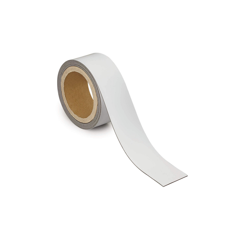 BANDE MAGNETIQUE MAUL 5CMX10M BLANC
