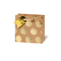 SACHET BSB 14,5X15X6CM GOLDEN DOTS