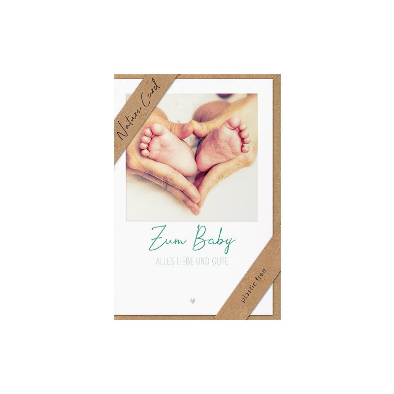 CARTE VOEUX BSB NATURE CARD NAISSANCE