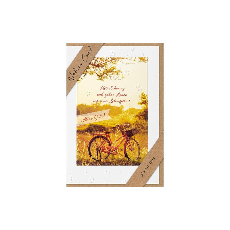 CARTE VOEUX BSB NATURE CARD HAPPY BIRTHDAY
