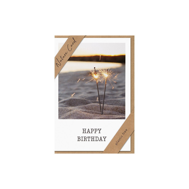 CARTE VOEUX BSB NATURE CARD HAPPY BIRTHDAY