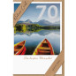 CARTE VOEUX BSB NATURE CARD HAPPY BIRTHDAY 70