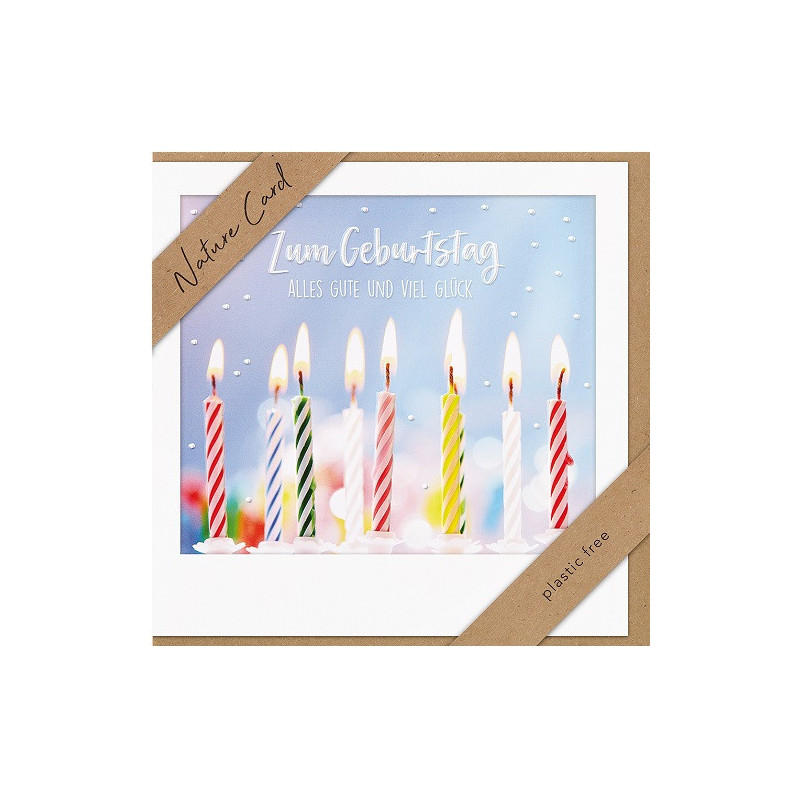 CARTE VOEUX BSB NATURE CARD HAPPY BIRTHDAY