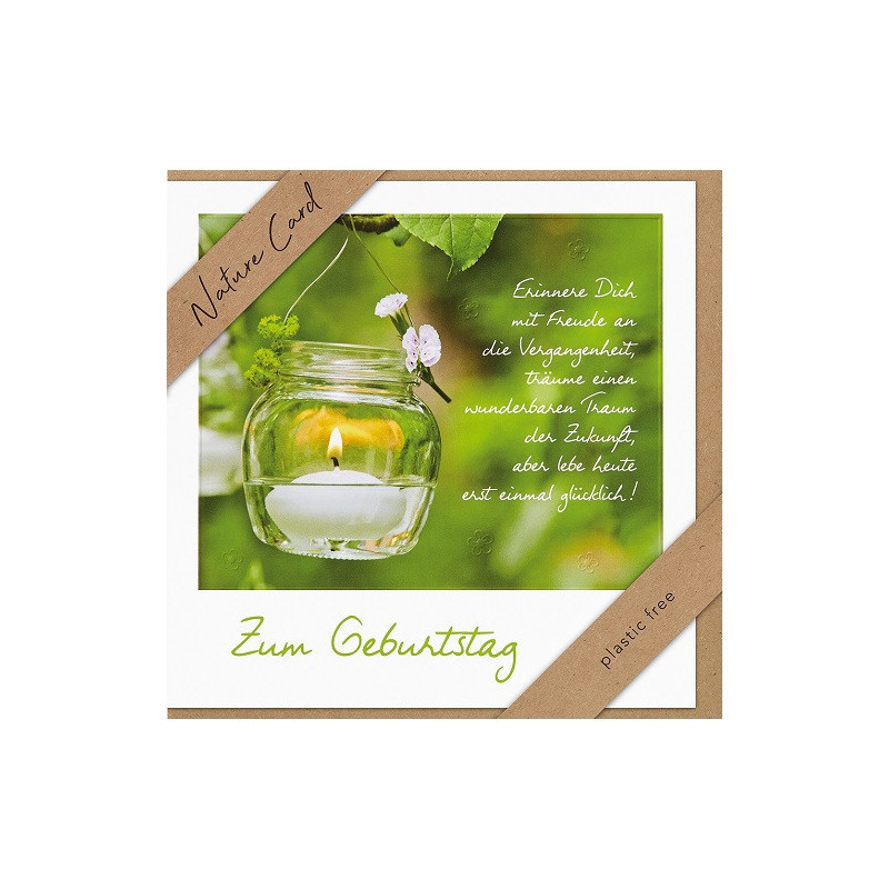 CARTE VOEUX BSB NATURE CARD HAPPY BIRTHDAY