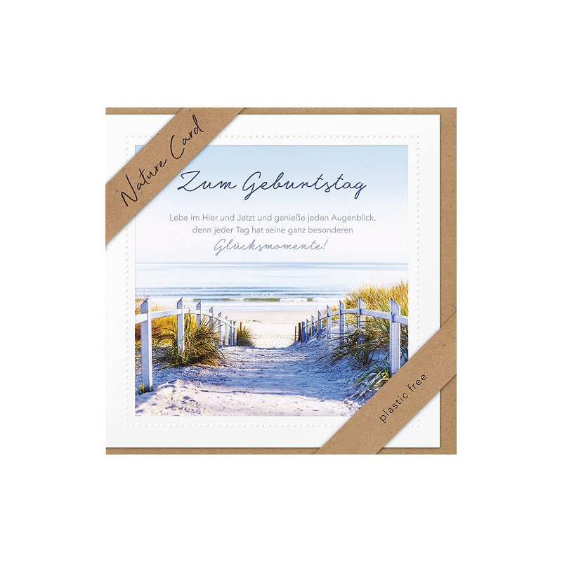 CARTE VOEUX BSB NATURE CARD HAPPY BIRTHDAY