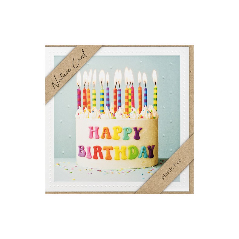 CARTE VOEUX BSB NATURE CARD HAPPY BIRTHDAY