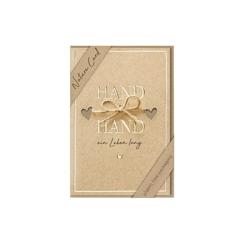 CARTE VOEUX BSB NATURE CARD MARIAGE