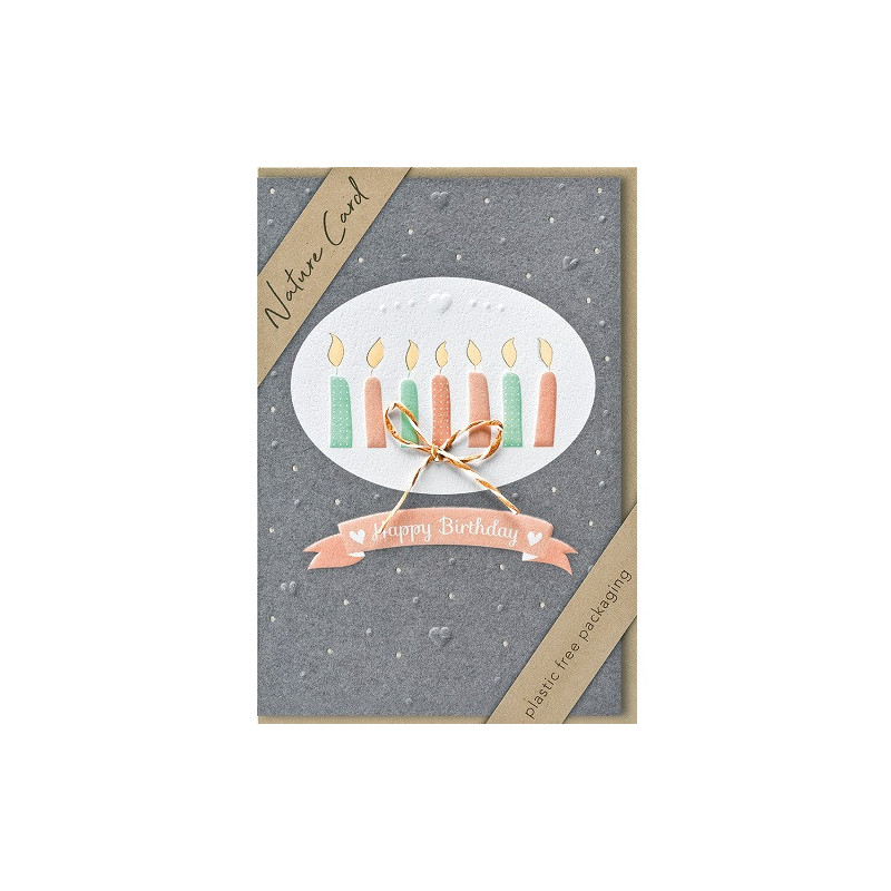 CARTE VOEUX BSB NATURE CARD HAPPY BIRTHDAY