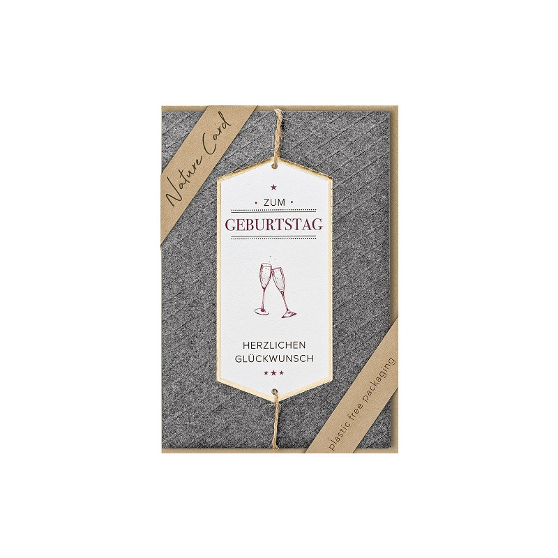 CARTE VOEUX BSB NATURE CARD HAPPY BIRTHDAY