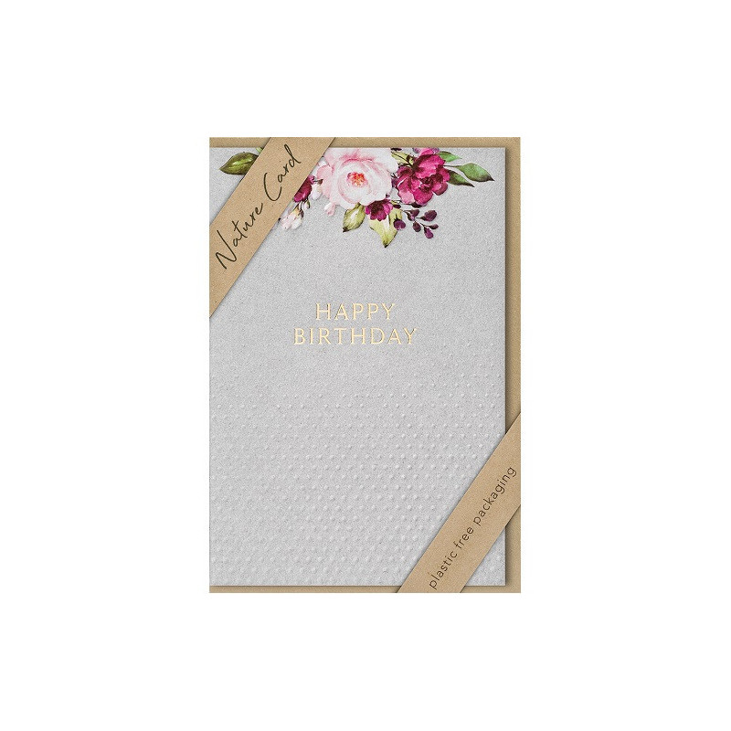 CARTE VOEUX BSB NATURE CARD HAPPY BIRTHDAY