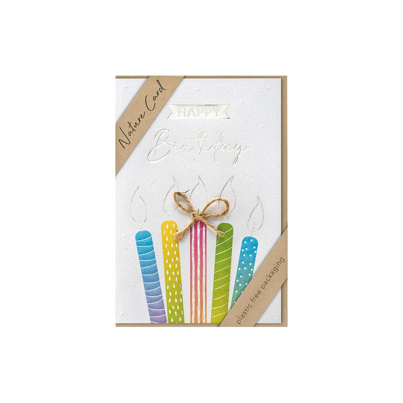CARTE VOEUX BSB NATURE CARD HAPPY BIRTHDAY