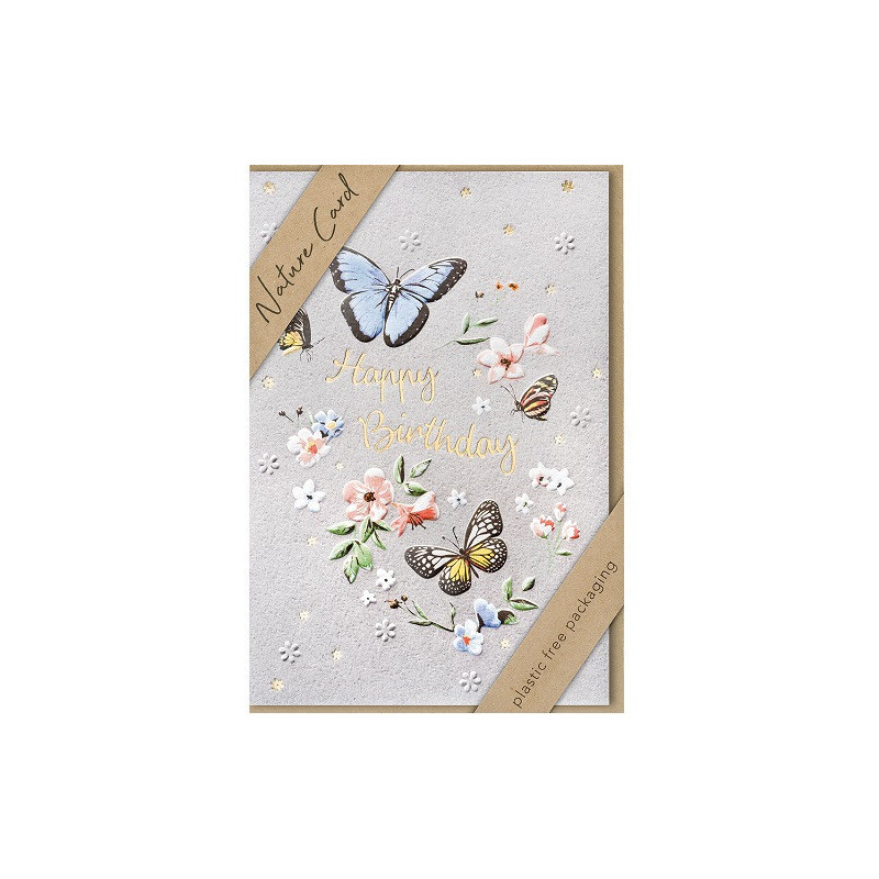 CARTE VOEUX BSB NATURE CARD HAPPY BIRTHDAY