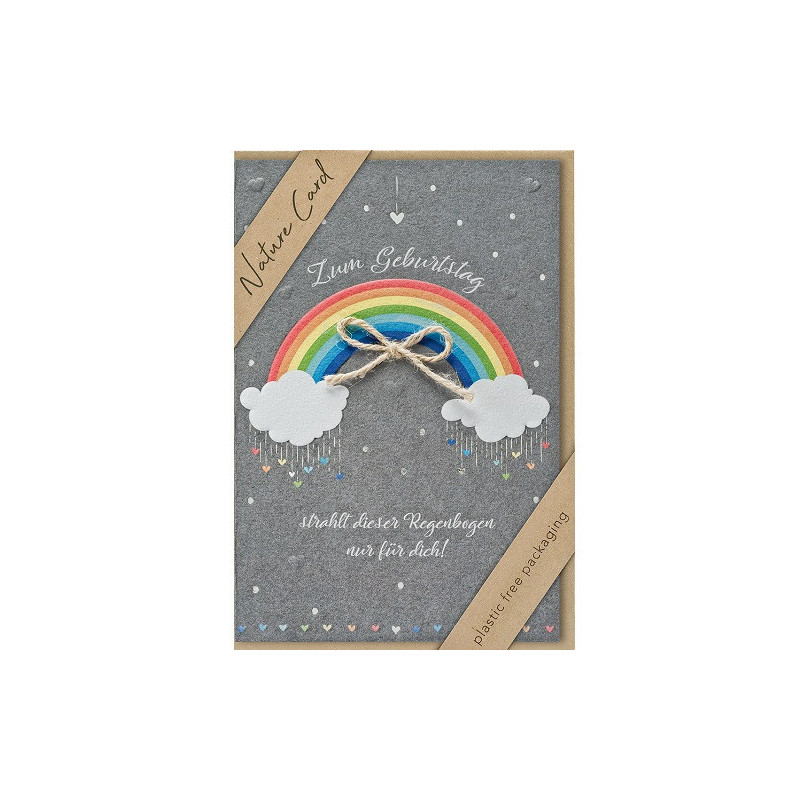 CARTE VOEUX BSB NATURE CARD HAPPY BIRTHDAY