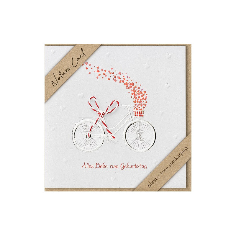 CARTE VOEUX BSB NATURE CARD HAPPY BIRTHDAY