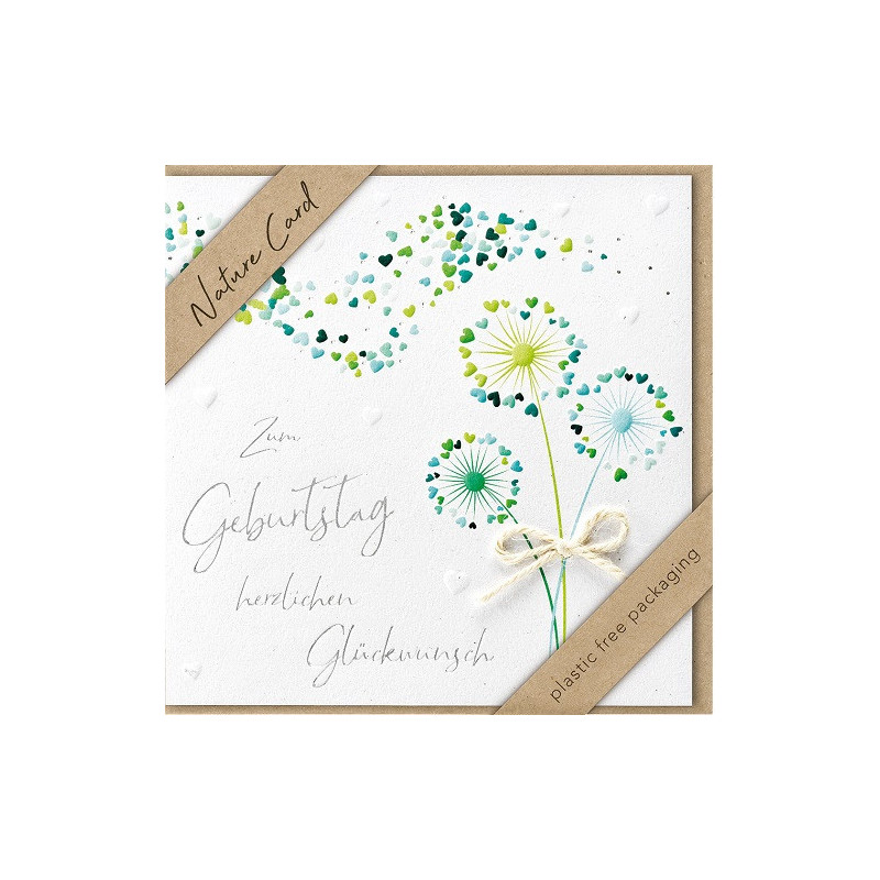 CARTE VOEUX BSB NATURE CARD HAPPY BIRTHDAY