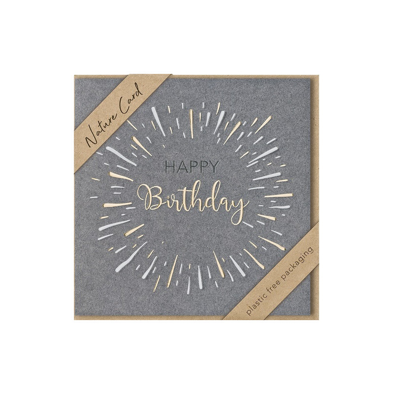 CARTE VOEUX BSB NATURE CARD HAPPY BIRTHDAY