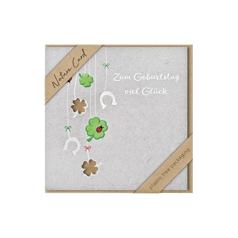 CARTE VOEUX BSB NATURE CARD HAPPY BIRTHDAY