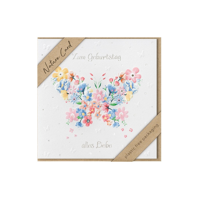CARTE VOEUX BSB NATURE CARD HAPPY BIRTHDAY