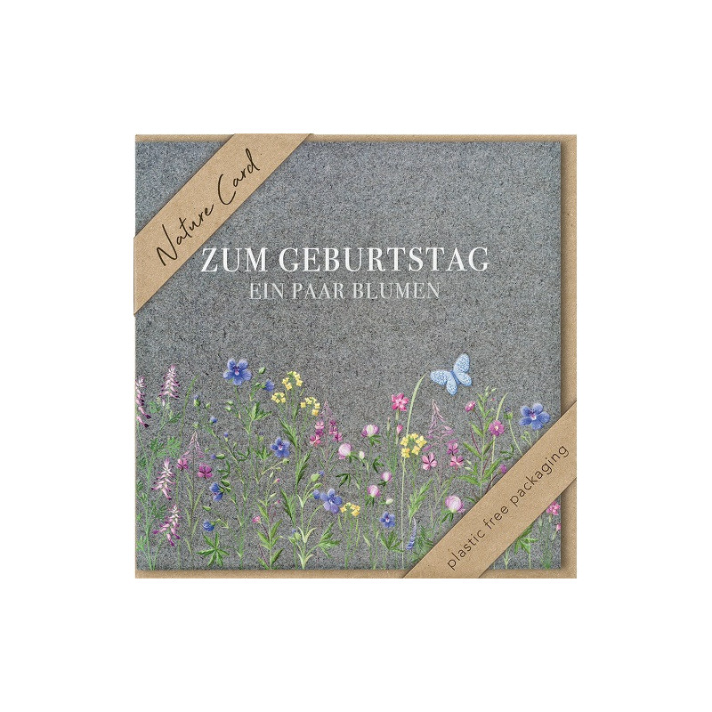 CARTE VOEUX BSB NATURE CARD HAPPY BIRTHDAY