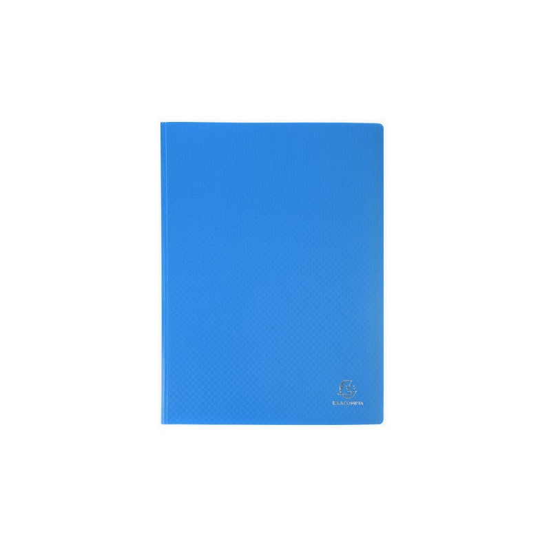 ALBUM PRESENT. A4 EXACOMPTA 20 POCH. BLEU