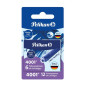 CARTOUCHE ENCRE PELIKAN TP6 BLEU 2X6PCS BLISTER (300004126)