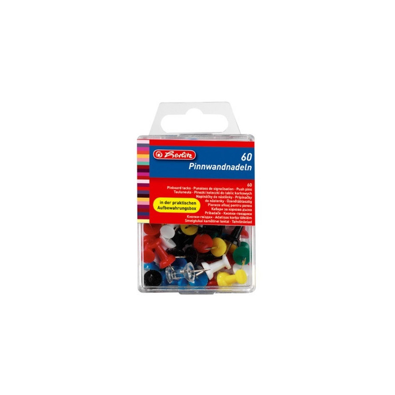 EPINGLE SIGNALISATION HERLITZ 60PCS ASS (300010465)