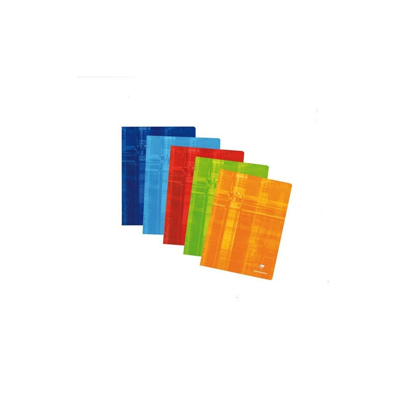 CAHIER CLAIREF. PIQ. A4++ QUAD.+M 48FLS ASS.